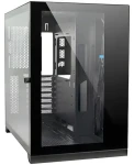 Inter-tech C-703 Vision čierna / Počítačová skriňa / ATX / 2x tvrdené sklo / bez zdroja (88881364)