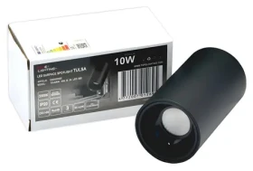 TOPE LED svietidlo čierna / LED svietidlo / 10W / 900lm / 3000K (6006000028)