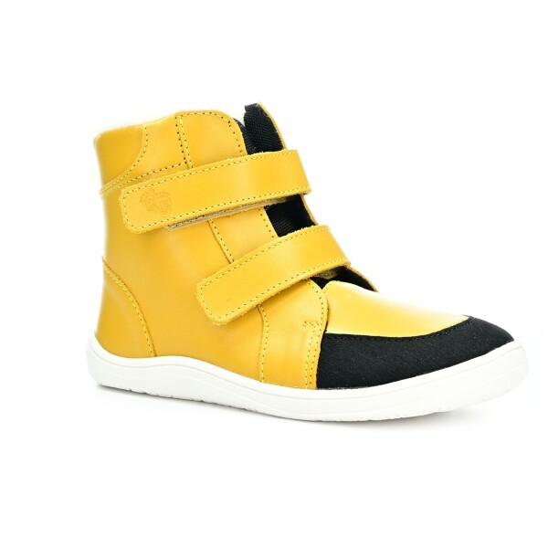 Baby Bare Shoes Baby Bare Febo Winter Ocru (s membránou/Asfaltico) barefoot topánky 28 EUR