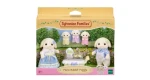 Sylvanian family Rodina Flora králici s trojčatami