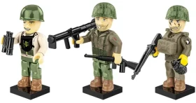 Cobi 2058 3 figúrky s doplnkami D-DAY, 33 k