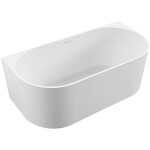 CERANO - Vaňa akrylátová Bianco - voľne stojaca - nástenná - biela lesklá - 180x80x58 CER-674905
