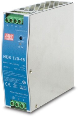 Ernitec 48V, 120W Din-Rail Power