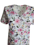 Košeľa Betina 1155 kr/r S-2XL ecru-flowers S