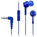 Panasonic RP-TCM115E-A modrá / Slúchadlá s mikrofónom / 3.5mm jack / 1.2m (RP-TCM115E-A)