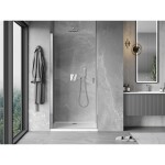 MEXEN - MIST dverná časť (1d) 50x200 cm 6mm chróm, číra 8A2-050-000-01-00