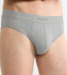 Sloggi Men - EVER Ease Briefs: 2× organické nohavičky Sloggi s termoreguláciou DARK GREY MELANGE XL
