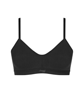 Dámska podprsenka EVER Ease P - BLACK - black 0004 - SLOGGI BLACK XL