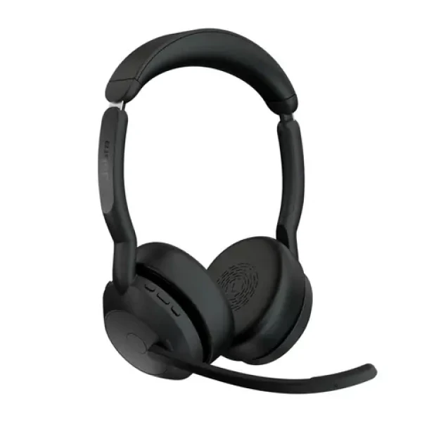 JABRA Evolve2 55 čierna / Slúchadlá / mikrofón / ANC / USB-C / Bluetooth / stojanček / UC Stereo (25599-989-889)