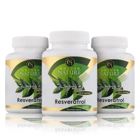 Golden Nature Resveratrol 98% 300 cps. (3x100 cps) (GN2100010)