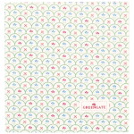 GREEN GATE Bavlnený obrúsok Hella White