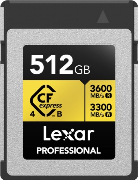 Lexar Lexar CFexpress 4.0 Pro Gold R3600/W3300 512GB