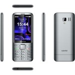 Aligator D950 strieborná / 3.5 TFT / Dual SIM / SOS tlačidlo | Locator | SMS / FM rádio / svietidlo (AD950SR)