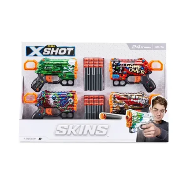 Zuru X-Shot Skins Menácia