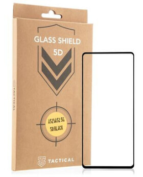 Tactical Glass Shield 5D sklo pre Samsung Galaxy A52 amp; A52 5G amp; A52s 5G čierna (8596311142031)