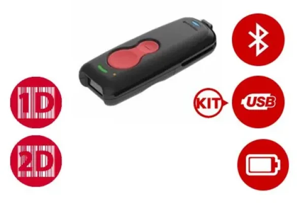Honeywell 1602g Kit-micro USB / snímač čiarových kódov / 2D / vreckový / BT / USB / čierna (1602G2D-2-USB)