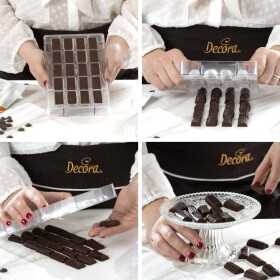 Polykarbonátová forma na čokoládu Assortiti - Decora - Decora