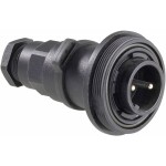 Bulgin PX0737/P guľatý faston, 1 ks; PX0737/P