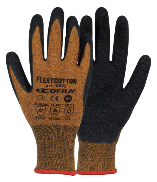 Rukavice Cofra Flexycotton Veľkosť rukavíc: 9, 1 ks