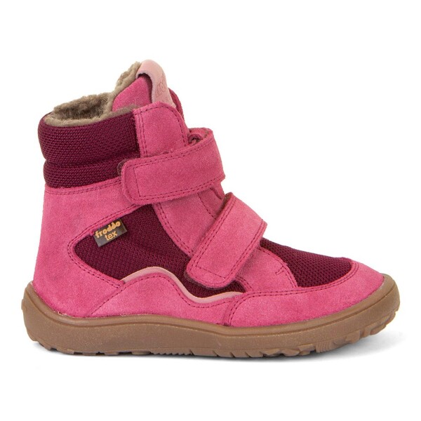 Dievčenská zimná barefoot obuv TEX WINTER Fuxia, Froddo, G3160233-5, fuxia - 40
