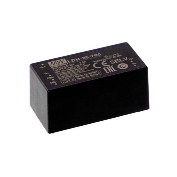 MEAN WELL LDH-25-250 LED driver 21 W 0.25 A 12.5 - 84 V; LDH-25-250