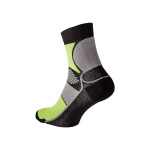 KNOXFIELD BASIC Ponožky čierna / žltá 43-44 0316004064743