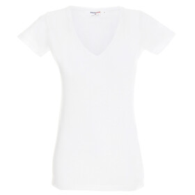 Dámka hlenka/košieľka V-neck 22200 bílá XL