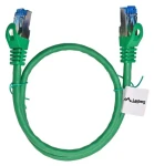 Lanberg CAT6A 0.5m zelená / Patch kábel / S/FTP / LSZH / 500 MHz (PCF6A-10CC-0050-G)