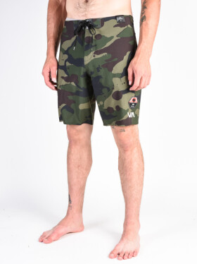 RVCA BRUCE WARP PRO TRUNK CAMO pánske plavecké kraťasy - 30