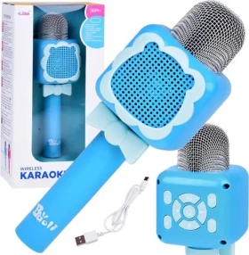 JOKOMISIADA Karaoke mikrofón modrý