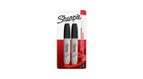 Sharpie Chisel Popisovač 1.5-4.5mm 2ks Čierny (1986195)