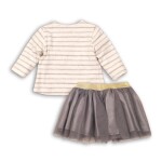 Dievčenské set, tričko a sukňa TUTU, Minoti, SWAN 2, holka - 86/92 | 18-24m
