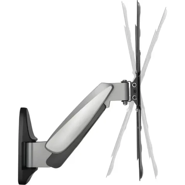 Schwaiger čierna / Nástenný držiak pre TV / 23 "- 55" / VESA 400x400 / max 30 kg / naklápací, otočný (LWHD5530511)