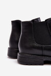 Pánské Chelsea Boots Low Black Dymidi 41