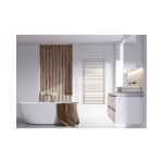 Instalprojekt - Kúpeľňový radiátor PIKO čierna farba - Farba - Čierna, Odporúčaná vykurovacia tyč - 300 W, Rozmer A - 45 cm, Rozmer C - 65 cm, Typ pripojenia - Klasické (na rozstup) RADPIK406031