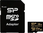 Silicon Power micro SDXC 128GB + adaptér / Class 10 / UHS-I U3 / V30 (SP128GBSTXDV3V1HSP)