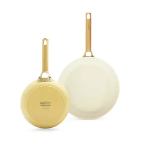 GreenPan Sada 2 nepriľnavých keramických panvíc Padova Reserve 20 cm + 26 cm žltá (CC008486-001)
