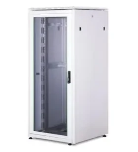 Digitus Unique 42U šedá / Stojanový rozvádzač / 19" / Šírka 800 mm / Hĺbka 800 mm / sklenené dvere / nosnosť 800 kg (DN-19 42U-8/8-1)