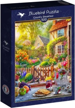 BlueBird Puzzle Raňajky na vidieku /500 dielikov/ od 12 rokov