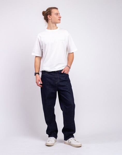 Carhartt WIP Aaron Pant Blue rinsed 31