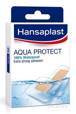 HANSAPLAST Aqua protect náplasť, stripy 20 kusov