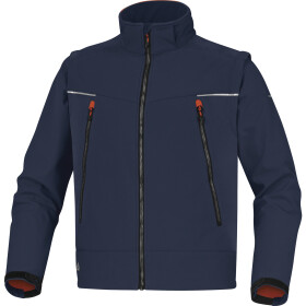 DELTA PLUS Polar mikiny - Softshell - Svetre Farba: Námornícka Modrá/ Oranžová, Veľkosť: XL (ORSAMOXG)
