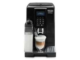 DeLonghi Dinamica ECAM čierna / Automatický kávovar / 1450W / 15 bar / 1.8 L / napeňovač mlieka / 2 šálky súčasne (ECAM 353.75.B)
