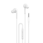 Dudao X3 drôtové slúchadlá do uší biela / s mikrofónom / 3.5 mm jack (204526)