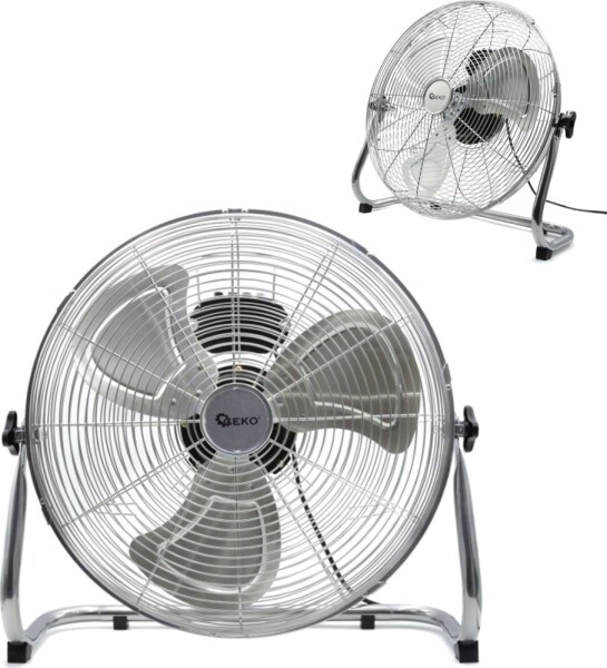 Geko ventilátor PODŁOGOWY 45CM STAL INOX (1) G80471 GEKO