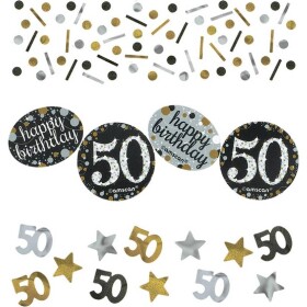 Dražšie konfety na oslavu 50. narodenín - Amscan - Amscan