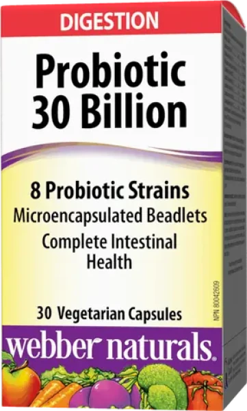 WEBBER NATURALS Probiotic 30 Billion 30 kapsúl (05097)