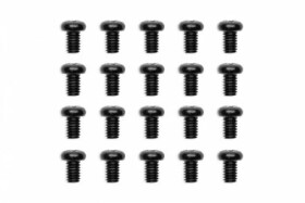 EKWB EK-Loop Phillips Head Screw Set M4x5mm - Black (20pcs) (3831109898017)