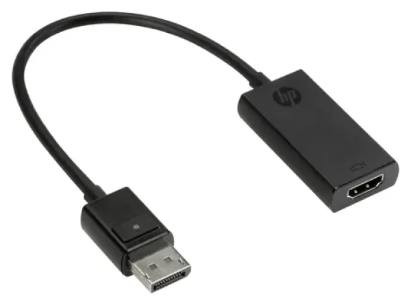 HP adaptér DisplayPort na HDMI True 4K čierna / Redukcia / DisplayPort - HDMI / 4K (2JA63AA)