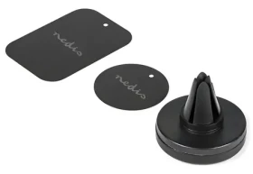 Nedis magnetický držiak do ventilácie čierna / Držiak telefónu do auta / univerzálny 4-6" (SCMTM200BK)